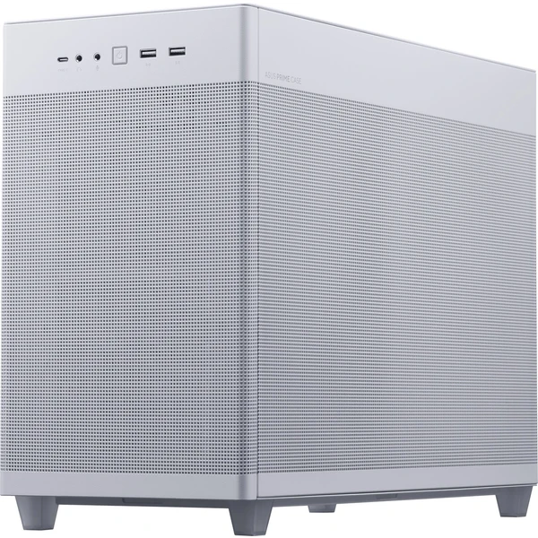 ASUS Prime AP201, TG, biela - Počítačové skrine - Obrázok ZK84000601