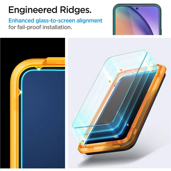 Spigen AlignMaster 2 Pack tvrdené sklo Samsung Galaxy A54 5G - Ochranné fólie a sklo - Obrázok ZKLN100501