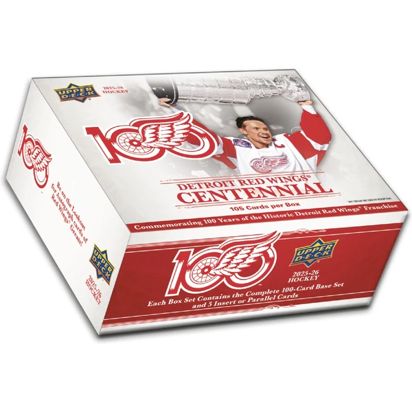 Hokejové karty 2025/26 Upper Deck Detroit Red Wings Centennial Box Set - Hokejové karty - Hlavný obrázok