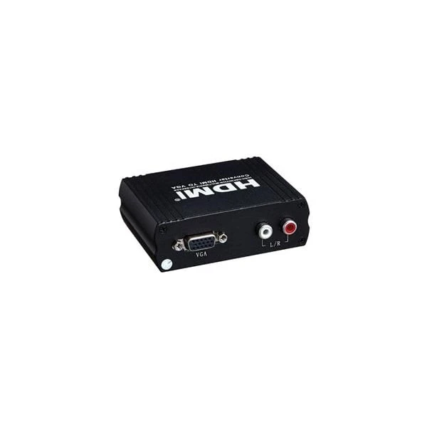 PremiumCord HDMI -> VGA + Cinch elektronická redukcia čierna - Káble a redukcie - Obrázok ZKRU000501