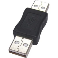 PremiumCord USB-A/USB-A redukcia čierna - Káble a redukcie