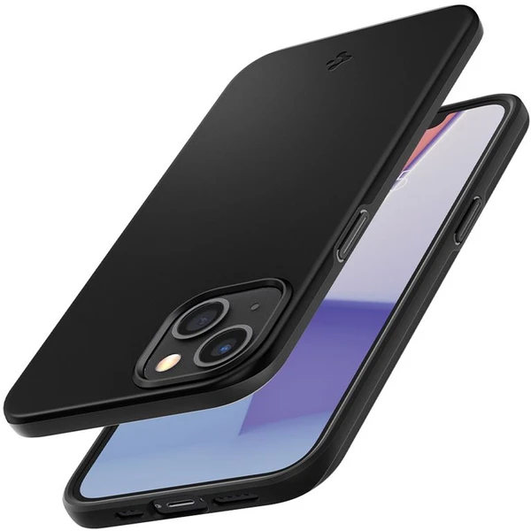 Spigen Thin Fit kryt iPhone 13 čierny - Puzdra - Obrázok ZN3Z000501