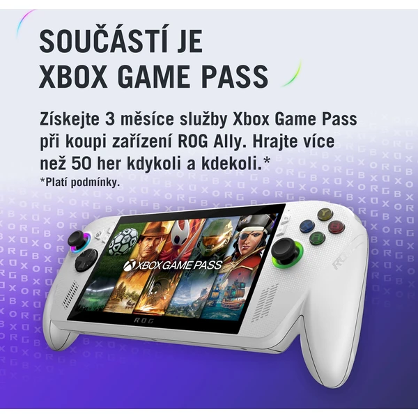 ASUS ROG Xbox Ally Z2 A biely - Handheld PC - Obrázok ZNHL000K01