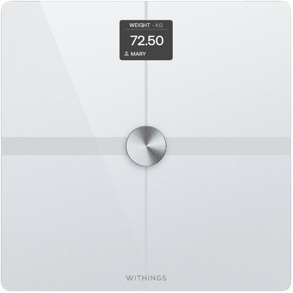 Withings Body Smart Advanced Body Composition múdra Wi-Fi váha biela