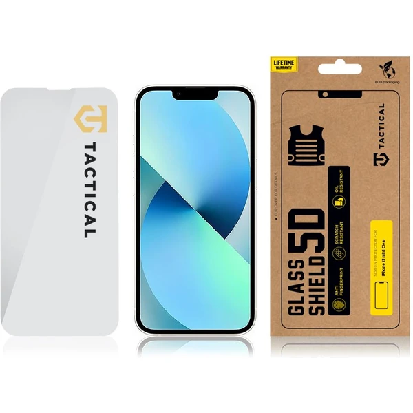 Tactical Glass Shield 2.5D sklo pre Apple iPhone 13 Mini číre - Ochranné fólie a sklo - Obrázok ZOUM100501