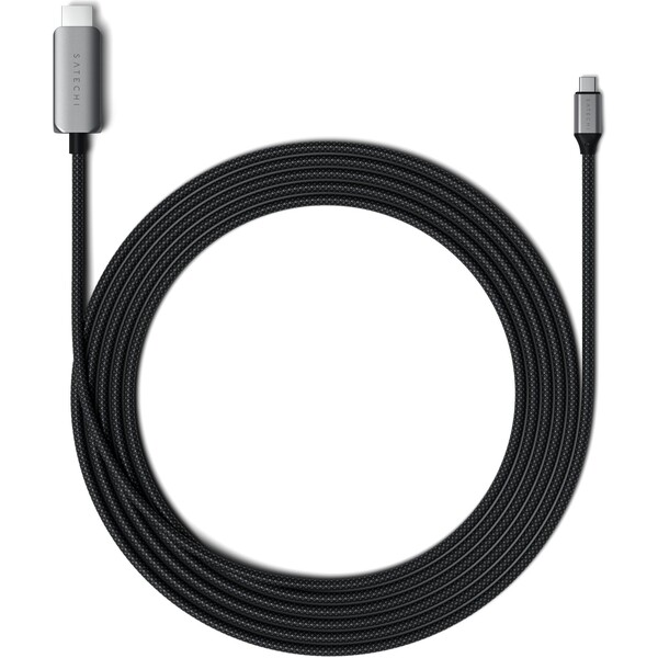 Satechi USB-C na HDMI 2.1 8K kábel vesmírne šedý