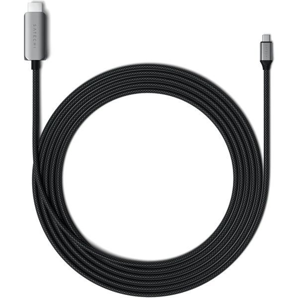 Satechi USB-C/HDMI 2.1 kábel 8K 2m vesmírne šedý - Káble a redukcie - Hlavný obrázok