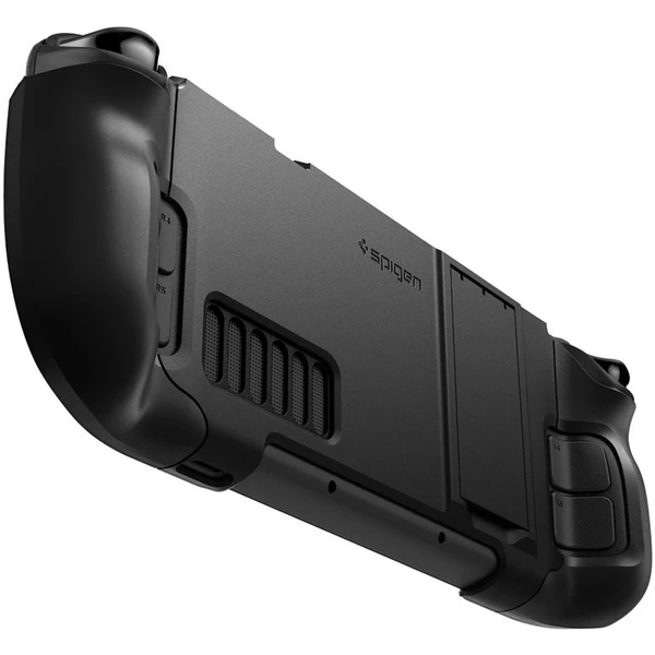 Spigen Thin Fit kryt s Kick Stand Steam Deck čierny - Puzdra - Obrázok ZPN5000701