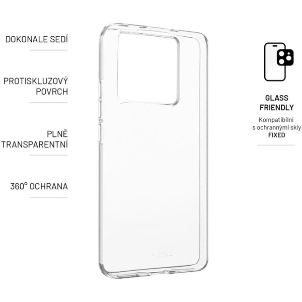 FIXED TPU kryt Xiaomi 13T/13T Pro číry - Puzdra - Obrázok ZPR1000N01