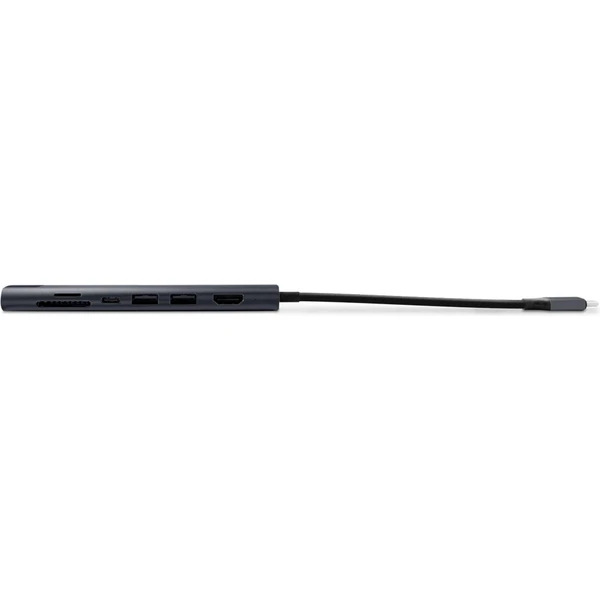 iWant od Epico 7v1 multimediálny hub 8K s USB-C tmavomodrý - USB huby - Obrázok ZQEK000K01