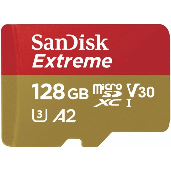 SanDisk Extreme microSDXC 128GB + SD adaptér - Pamäťové karty - Hlavný obrázok