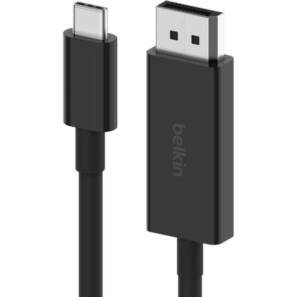 Belkin Connect USB-C/DisplayPort 1.4 kábel 8K 2m čierny - Káble a redukcie - Obrázok ZQXE000N01