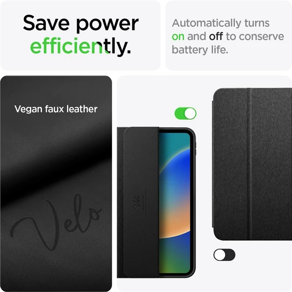 Spigen Urban Fit púzdro iPad 10.9" (2022)/iPad 11" (2025) čierne - Puzdra - Obrázok ZT81000701