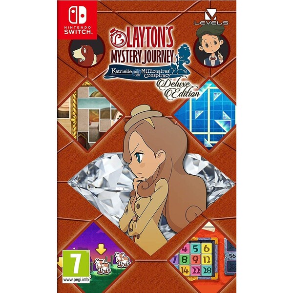 Laytons Mystery Journey: Katrielle and the Millionaires Conspiracy - Deluxe Edition (SWITCH) - Hry na Nintendo Switch - Hlavný obrázok