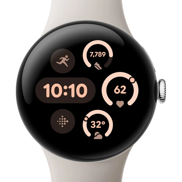 Google Pixel Watch 3 41mm strieborná - Inteligentné hodinky - Obrázok ZTG7000P01