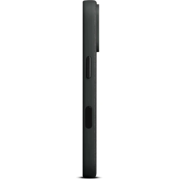 Woolnut MagSafe kožený kryt iPhone 17 Pro čierny - Puzdra - Obrázok ZTLH000K01