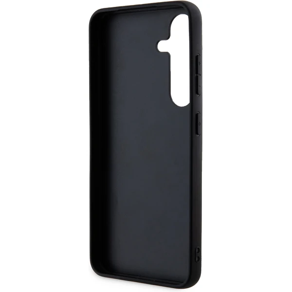 Guess PU 4G Metal Logo Zadný kryt Samsung Galaxy S24 sivý - Puzdra - Obrázok ZUH1000O01
