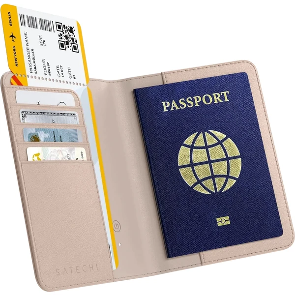 Satechi FindAll Passport Cover lokátor Apple Find My ružový - Lokátory - Hlavný obrázok