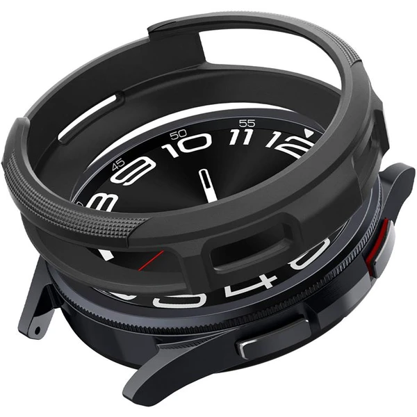 Spigen Liquid Air púzdro Samsung Galaxy Watch6 Classic 43mm matne čierne - Puzdra - Obrázok ZUV3000N01