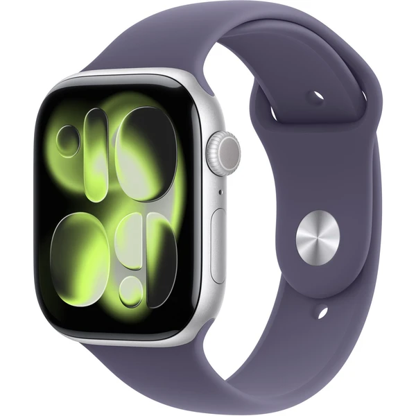 Apple Watch 49/46/45/44mm hmlovo fialový športový remienok S/M - Remienky - Obrázok ZUWH000K01