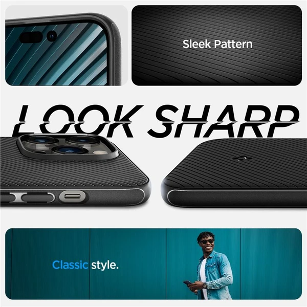 Spigen Mag Armor kryt iPhone 14 Pre Max čierny - Puzdra - Obrázok ZV1H300401