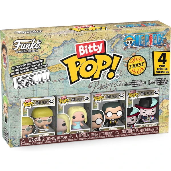 Funko Bitty POP! One Piece - Usopp 4 pack (Šanca na chase) - Funko POP! - Obrázok ZVHK000K01