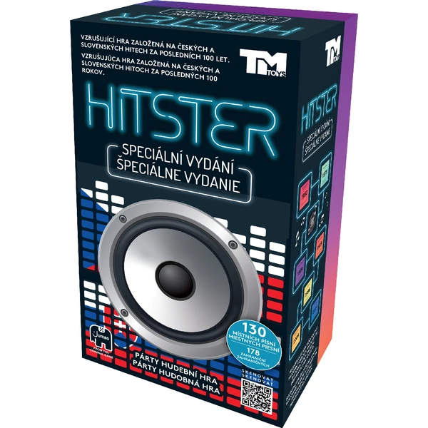 Hudobná hra HITSTER CZ/SK Jumbo edícia - Stolové hry - Obrázok ZVPK000K01