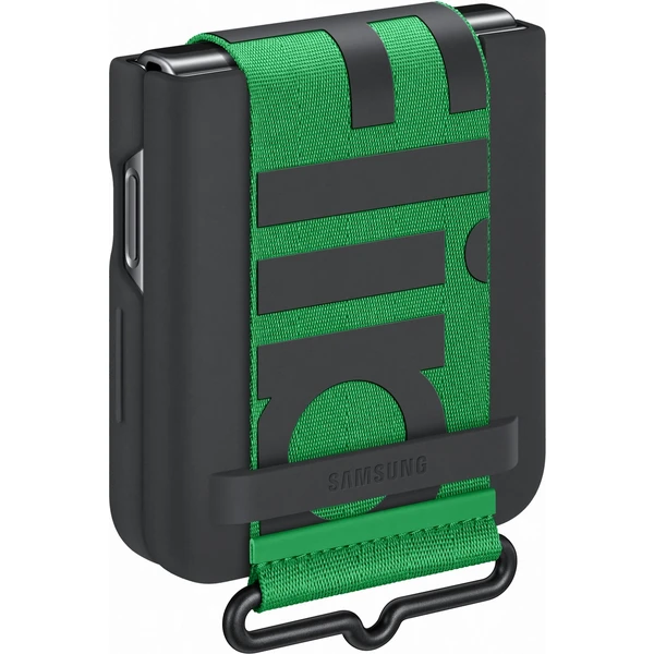 Samsung EF-GF721TB Silicone Cover Strap Flip4,Blac - Puzdra - Obrázok ZWAVF00101