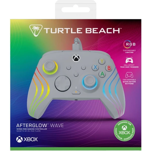 Turtle Beach herný ovládač RGB Afterglow Wave (XBOX/PC) sivý - Herné ovládače - Obrázok ZWMH000K01