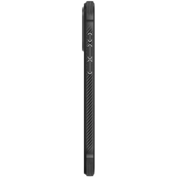 Spigen Rugged Armor MagFit iPhone 15 Pro Max matne čierny - Puzdra - Obrázok ZWW8000601