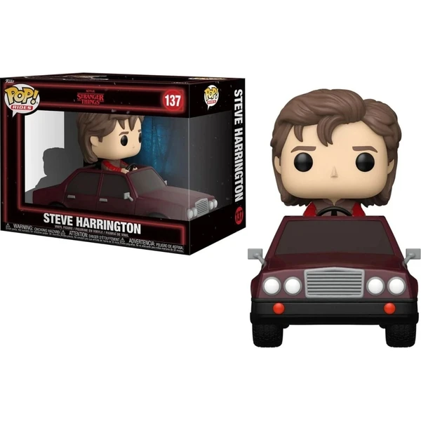 Funko POP! #137 Rides: Stranger Things S5 - Steve Harrington in Car - Funko POP! - Hlavný obrázok