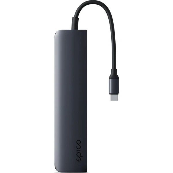 Epico 6v1 hliníkový húb 8K s USB-C hviezdne temne atramentový - USB huby - Obrázok ZYMJ000K01