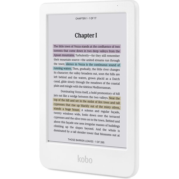 Kobo Clara Colour čítačka biela