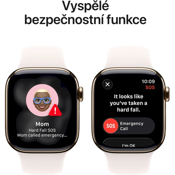 Apple Watch Series 11 Cellular (46mm) Zlatý Titan so svetlo rumeným športovým remienkom S/M - Inteligentné hodinky - Obrázok ZYRH000K01