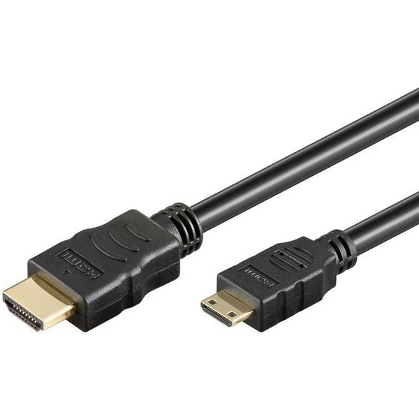 PremiumCord HDMI 1.3/Mini HDMI kábel 5 m čierny - Káble a redukcie - Hlavný obrázok