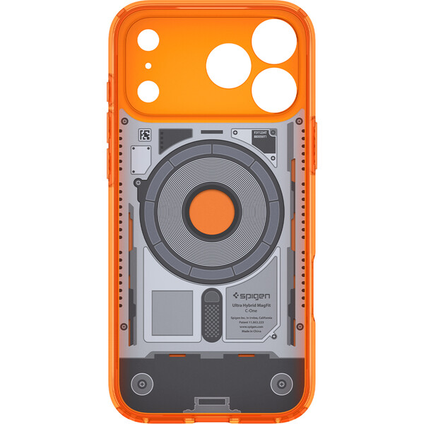 Spigen Ultra Hybrid MagSafe kryt iPhone 18 Pro Max/17 Pro Max c-one tangerine - Puzdra - Obrázok a00c81b827d349e897904cad01230227