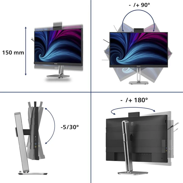 Monitor Philips B-line 27B2U4601H/00 27" - Monitory - Obrázok a01983ace181455783862fe1f8dd39e9
