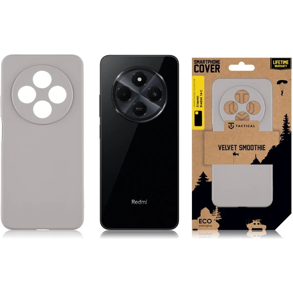 Tactical Velvet Smoothie Kryt pre Xiaomi Redmi 14C 4G/Poco C75 Foggy - Puzdra - Obrázok a01d9ab179bc433d82ba58f4fe8d204c