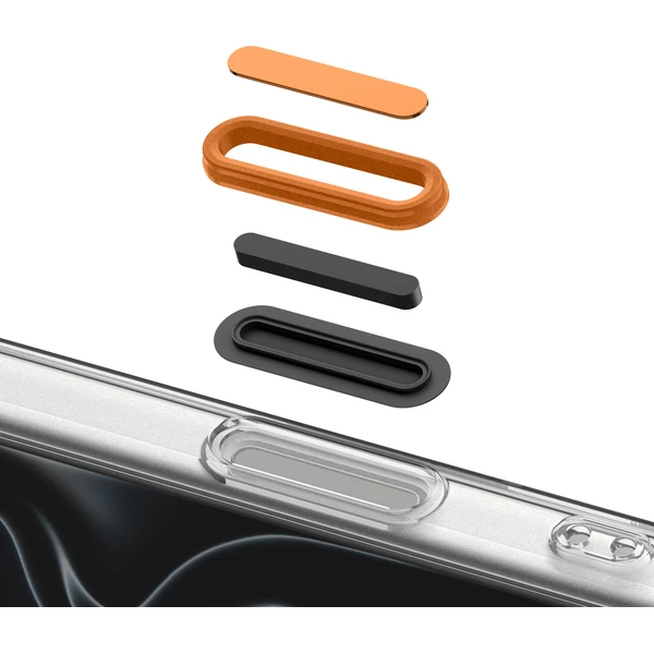 Spigen Ultra Hybrid T MagSafe kryt iPhone 18 Pro/17 Pro lesklá oranžová - Puzdra - Obrázok a04e783a47ac463899e0fbd47fdc9ff0