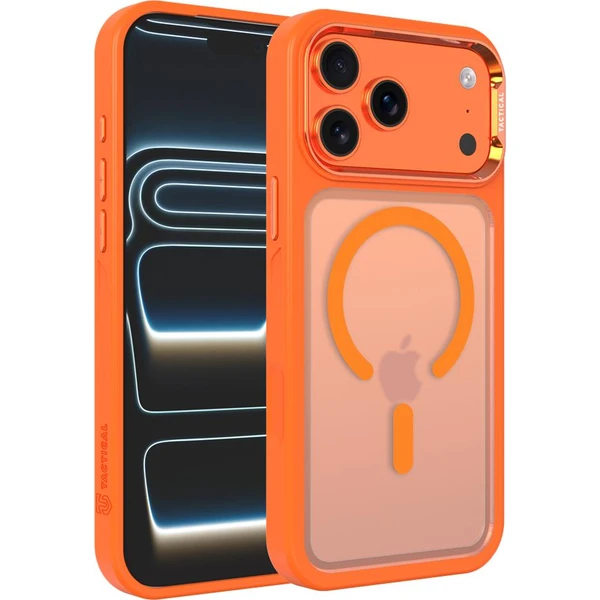 Tactical MagForce Hyperstealth 3.0 Kryt pre Apple iPhone 17 Pro Max/18 Pro Max Agent Orange - Puzdra - Hlavný obrázok