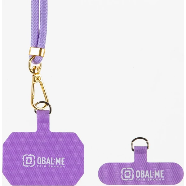 OBAL:ME NeckTag Allure popruh na telefón fialový - Popruhy a crossbody - Obrázok a05d3d2591c648fe92f86fb422fbdd1d