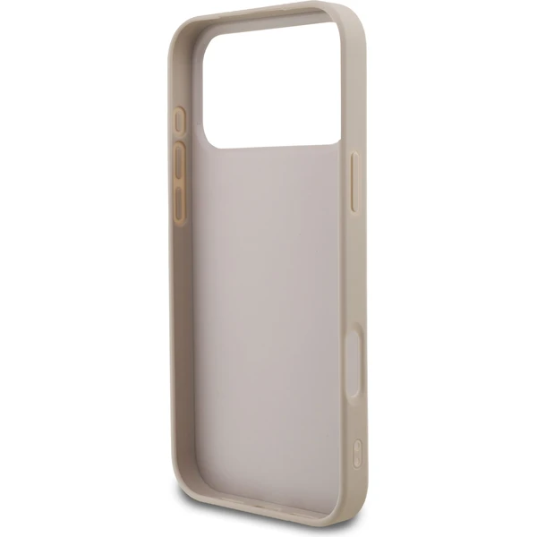 Guess PU 4G Stripe Zadný Kryt pre iPhone 17 Pro Max ružový - Puzdra - Obrázok a064f17dffb34ee786c7f611b8bf428d