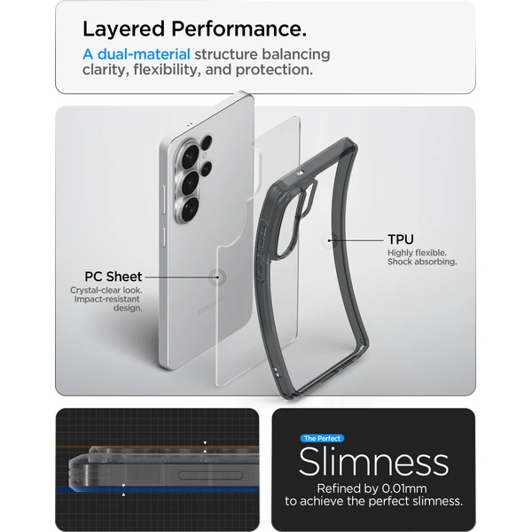 Spigen Ultra Hybrid kryt Samsung Galaxy S26 Ultra šedý - Puzdra - Obrázok a074b49a335a484abece559846953589