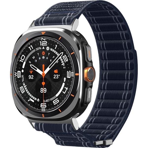 E-shop Spigen Fabric Band remienok (hook-and-loop) Samsung Galaxy Watch Ultra 47mm námornícka modrá