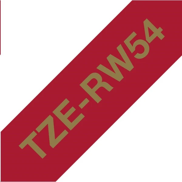 Brother TZe-RW54 textilná páska zlatá na červenom 24 mm - Pásky pre štítkovače - Obrázok a09ddb9266bf4181ab22e27a11a219b2