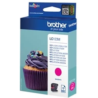 Brother LC123M atrament purpurový - Tonery
