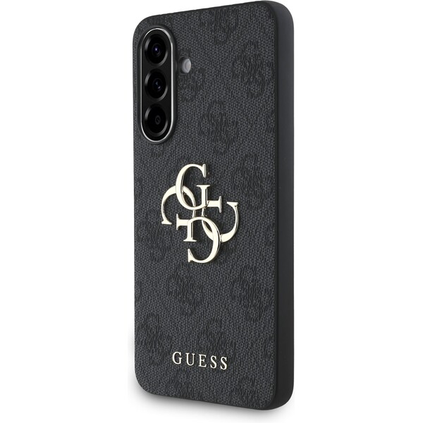 E-shop Guess PU 4G Metal Logo kryt Samsung Galaxy A36 sivý