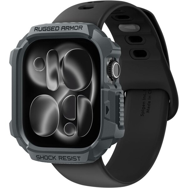 E-shop Spigen Rugged Armor 2 puzdro Apple Watch 11 (46mm) dark gray