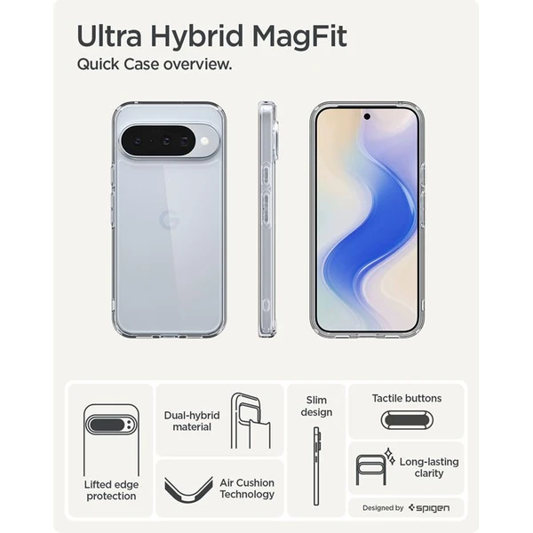 Spigen Ultra Hybrid kryt Google Pixel 10/10 Pro číry - Puzdra - Obrázok a0de67576b10474e864818ec16125dc2