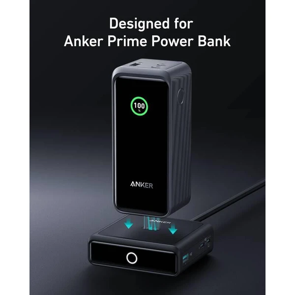 Anker nabíjacia stanica 100W 2xUSB-C, 1xUSB, 1xkonektor pre Prime powerbanku čierna - Nabíjačky - Obrázok a0e481782cd74780b72dc69bba548194